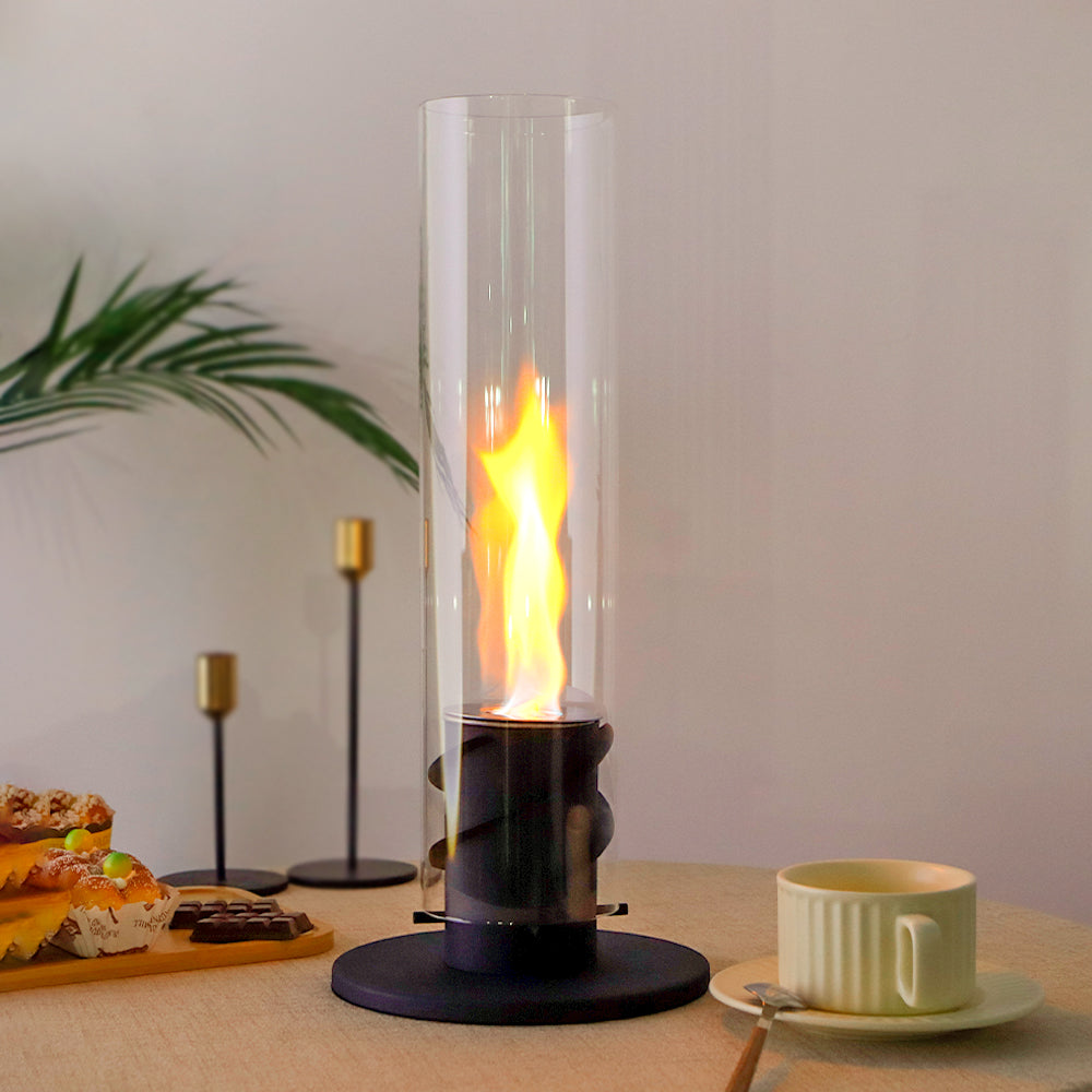 17''H Clean-Burning Bio Ethanol Ventless Fireplace-1