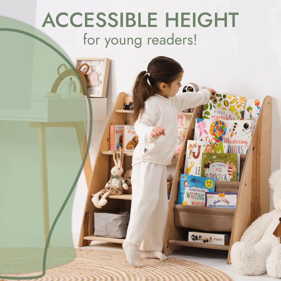 2in1 Montessori Shelf for Books and Toys-3