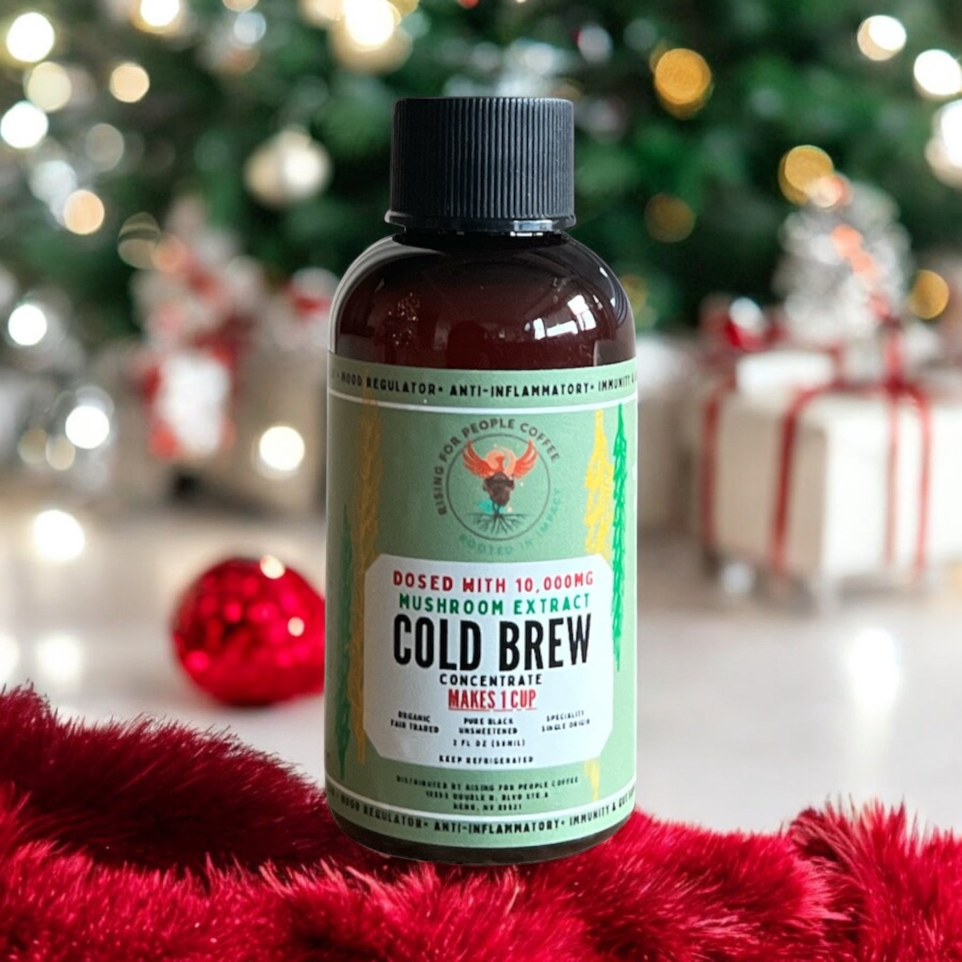 2oz Travel Happy Mushroom Cold Brew Concentrate Coffee-3