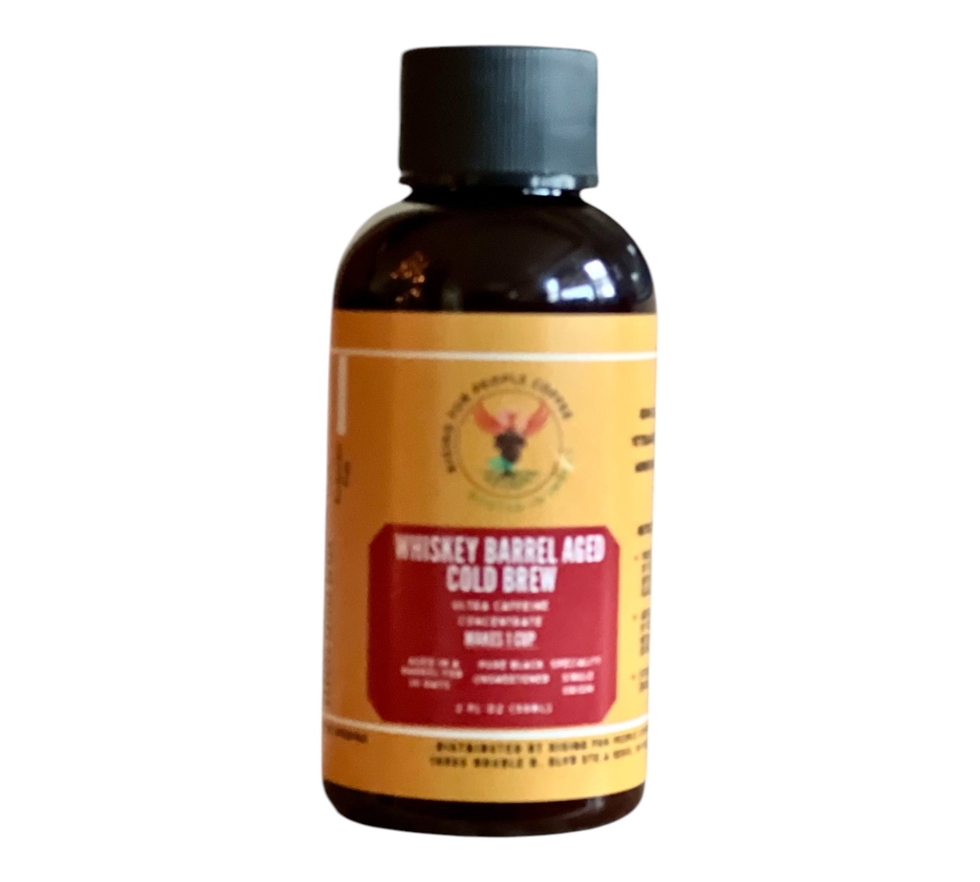 2oz Travel Whiskey barrel cold brew concentrate coffee-2