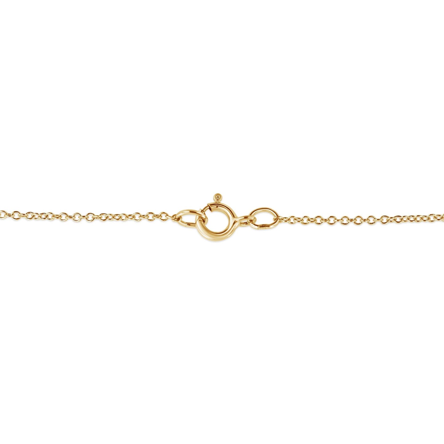 10K Yellow Gold Flashed .925 Sterling Silver 1/4 Cttw Champagne Diamond Cross Pendant Necklace (K-L Color, I1-I2 Clarity) - 18"-2
