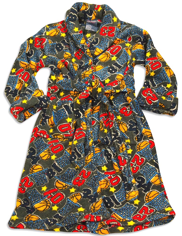 MacHenry Originals - Little Boys Microfiber Robe-3