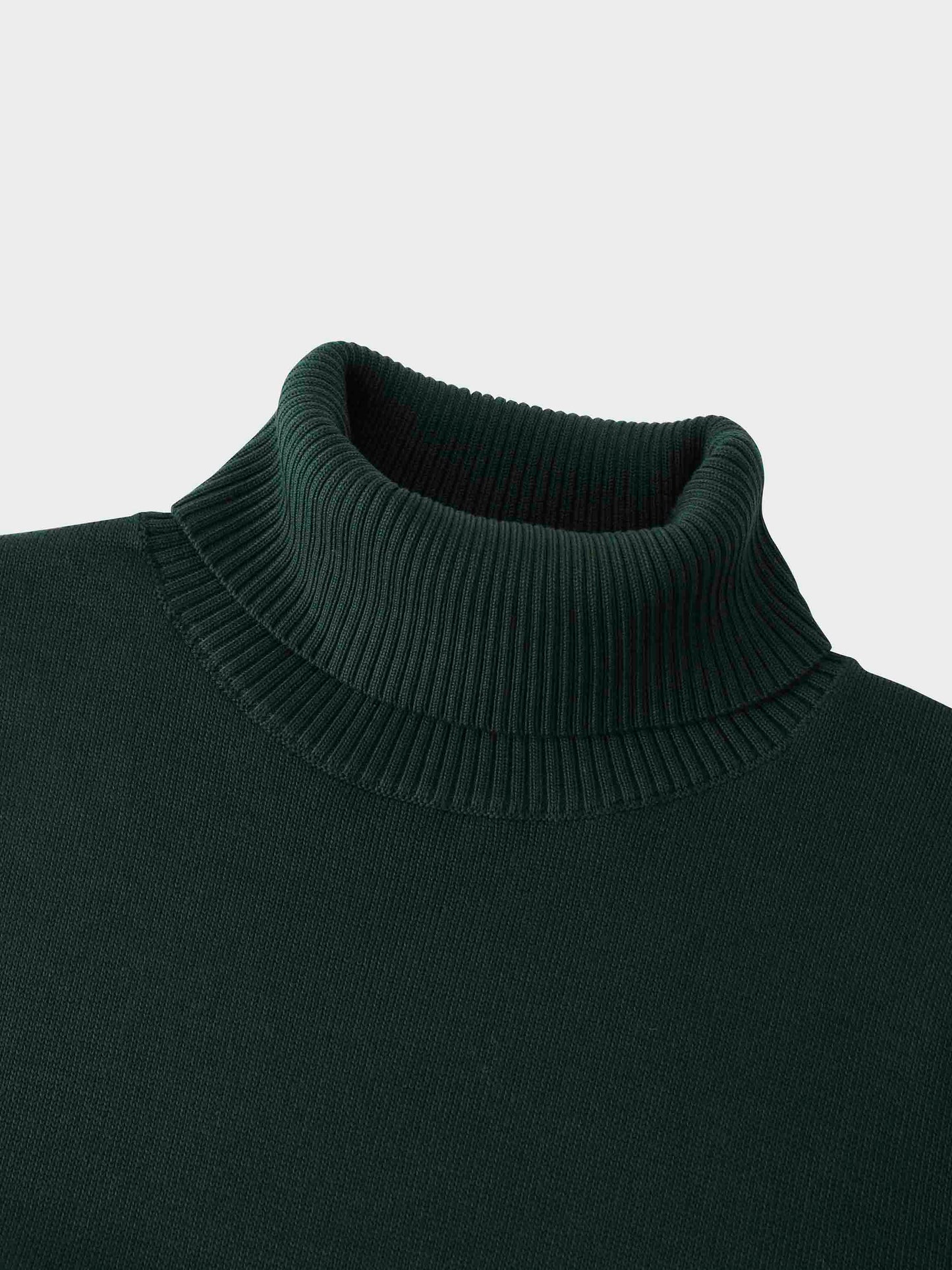 Sequin Trim Sweater-Green-3