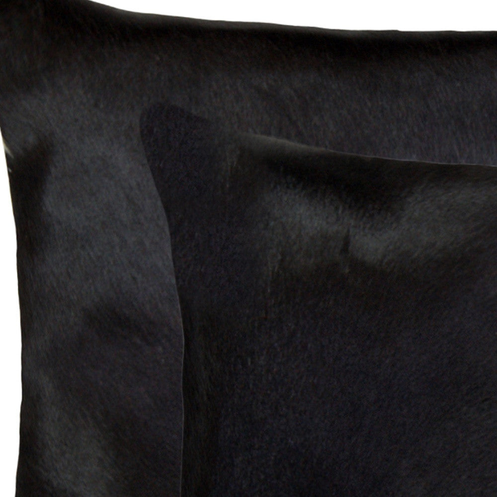 18" X 18" X 5" Black And White  Pillow 2 Pack-4