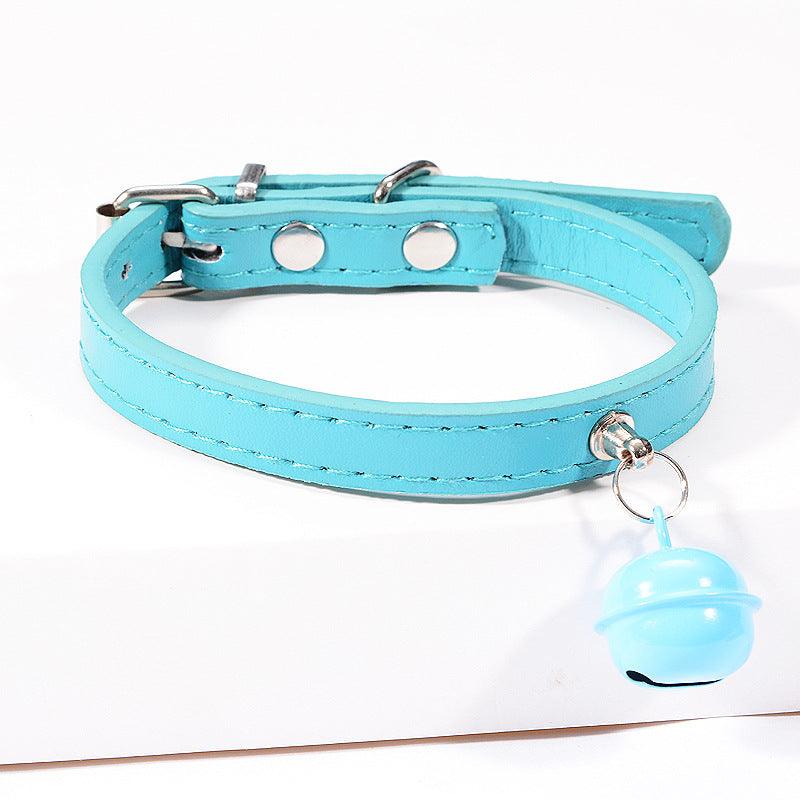 Stylish Pet Bell Collar With Colorful Traction For Cats And Dogs-1