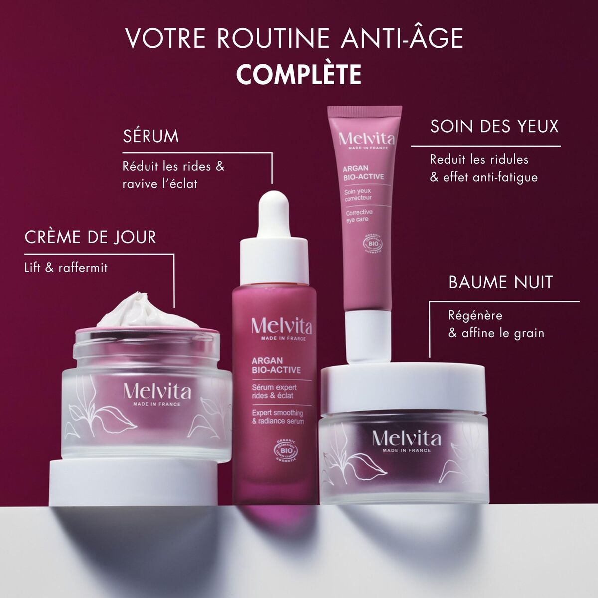 Facial Cream Melvita ARGÁN BIO-4