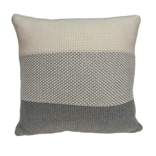 20" X 7" X 20" Transitional Tan Cotton Pillow Cover With Poly Insert-0