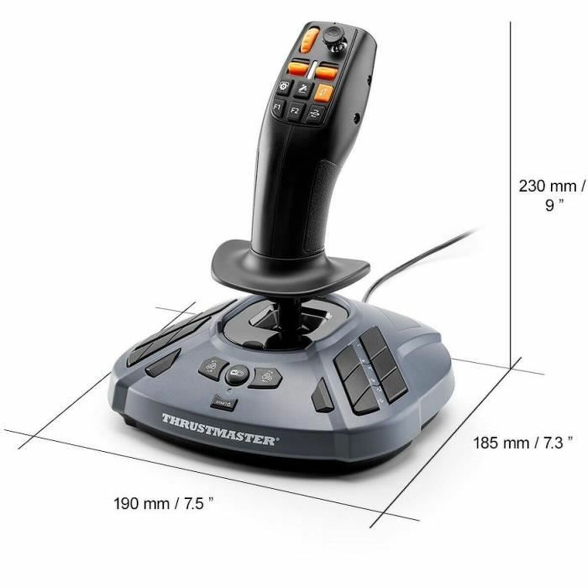 Joystick Thrustmaster 2960889 Black PC-4