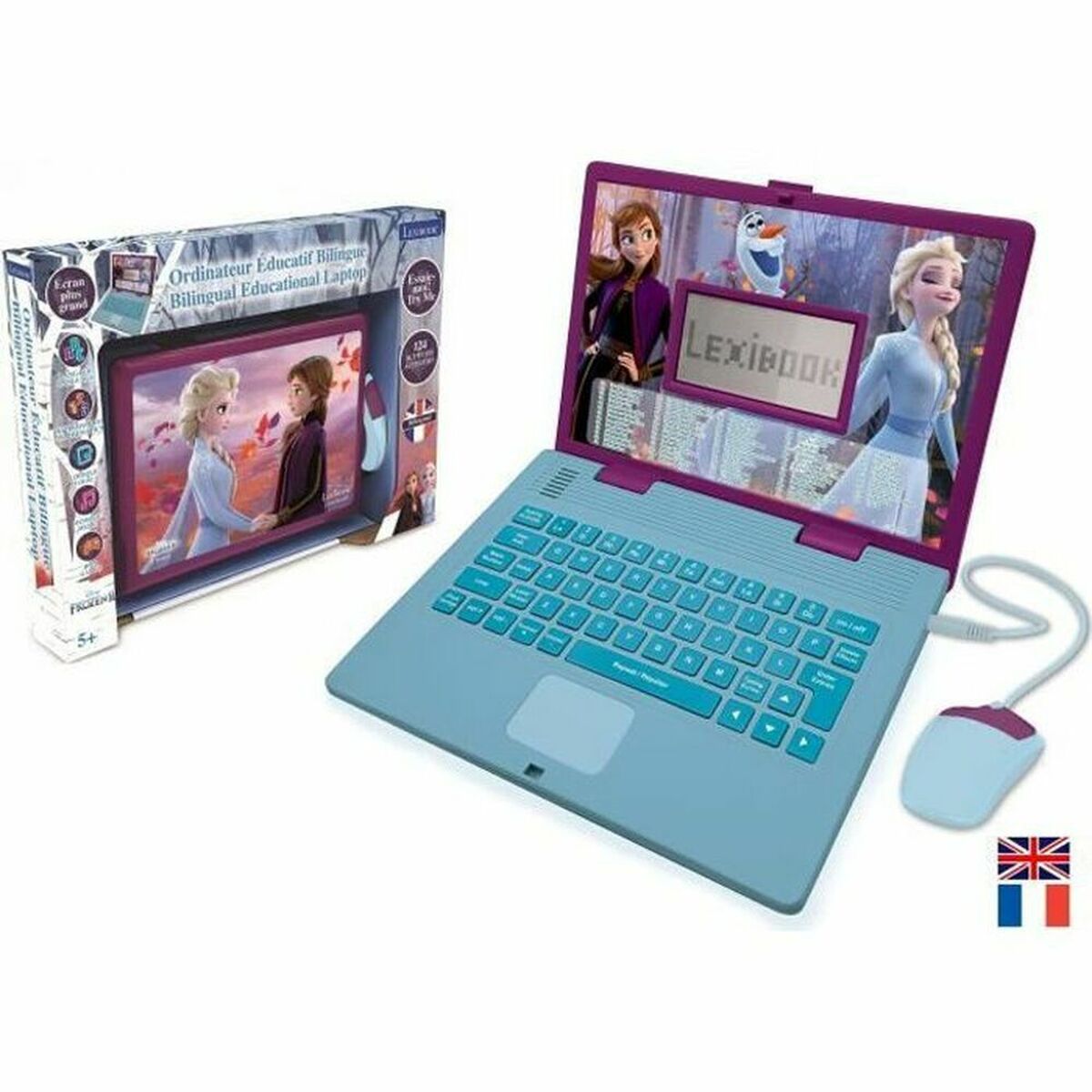 Laptop computer Lexibook Frozen FR-EN Interactive Toy-0