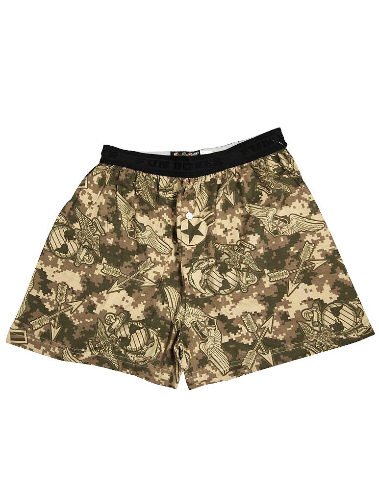 Fun Boxers Cotton Print Loungewear PJ Sleep Lounge Pajama Shorts-9