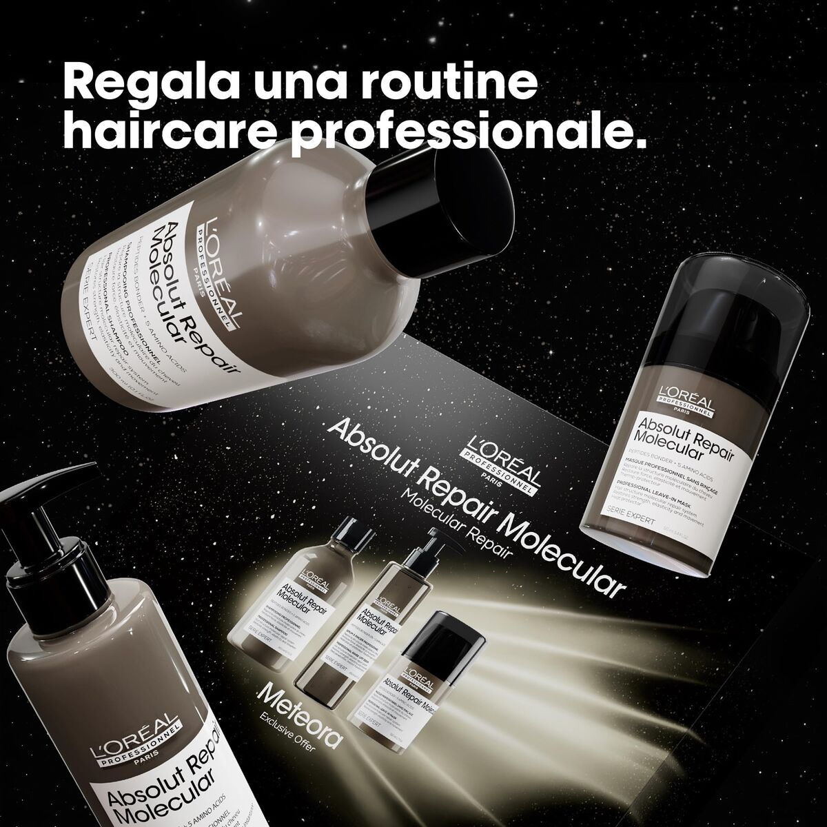 Hair Dressing Set L'Oreal Professionnel Paris ABSOLUT REPAIR MOLECULAR 3 Pieces-7
