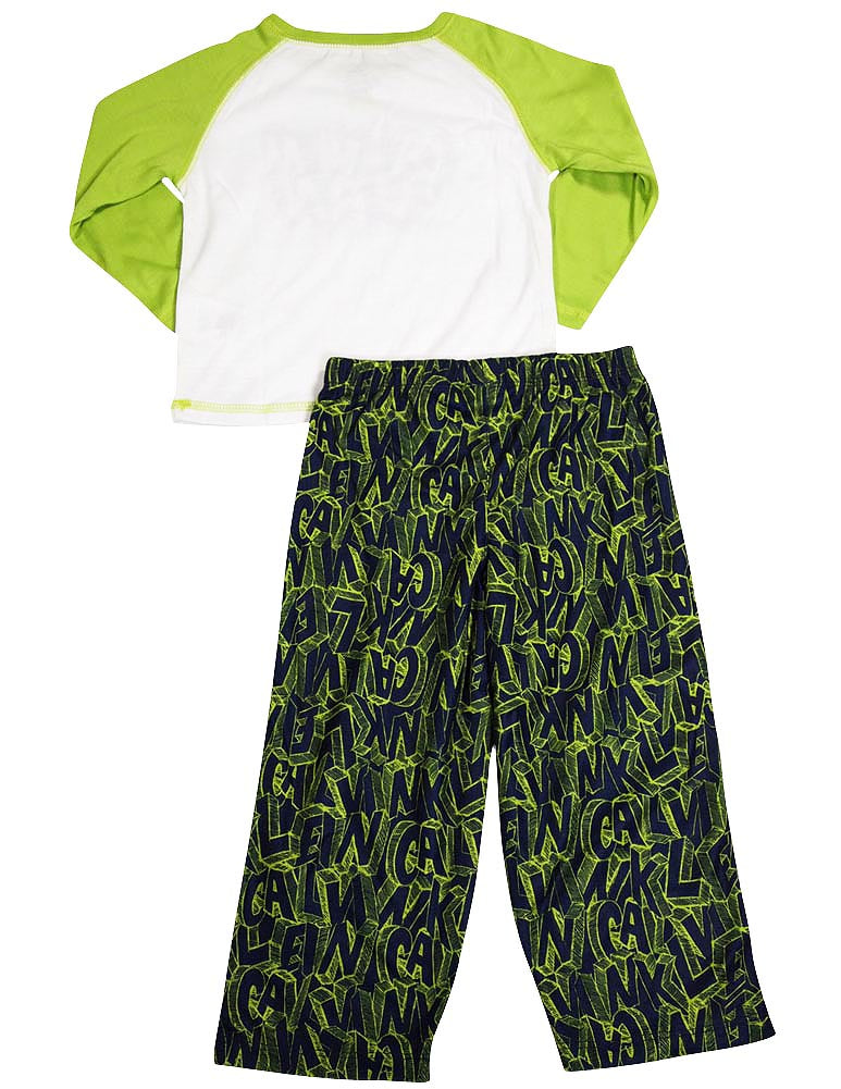 Calvin Klein Toddler Boys Pajamas 2 Piece Flame Resistant Polyester Pajama Sets-4