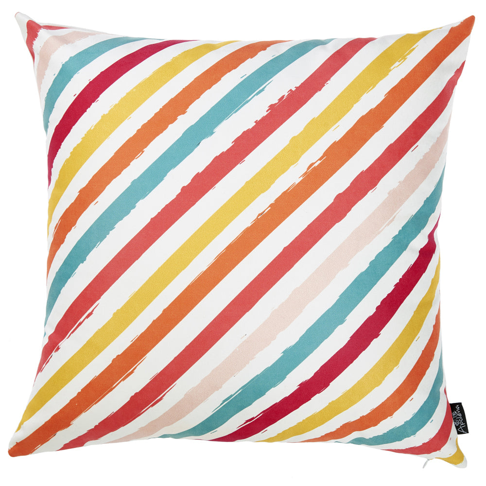 18" Blue and White Throw Pillow Cover-2