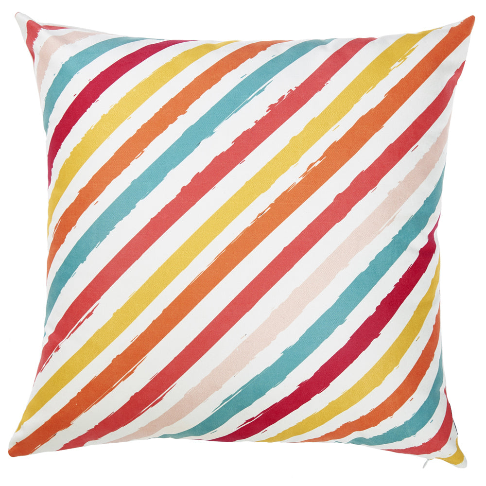 18" Blue and White Throw Pillow Cover-0
