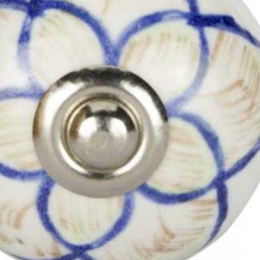 1.5" X 1.5" X 1.5" Ceramic Metal Multicolor 12 Pack Knob-3