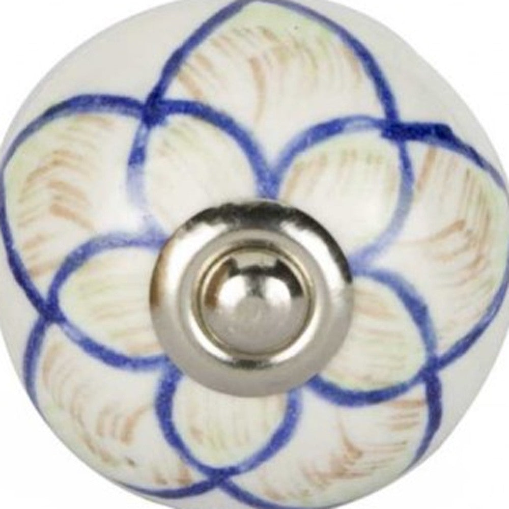 1.5" X 1.5" X 1.5" Ceramic Metal Multicolor 12 Pack Knob-4