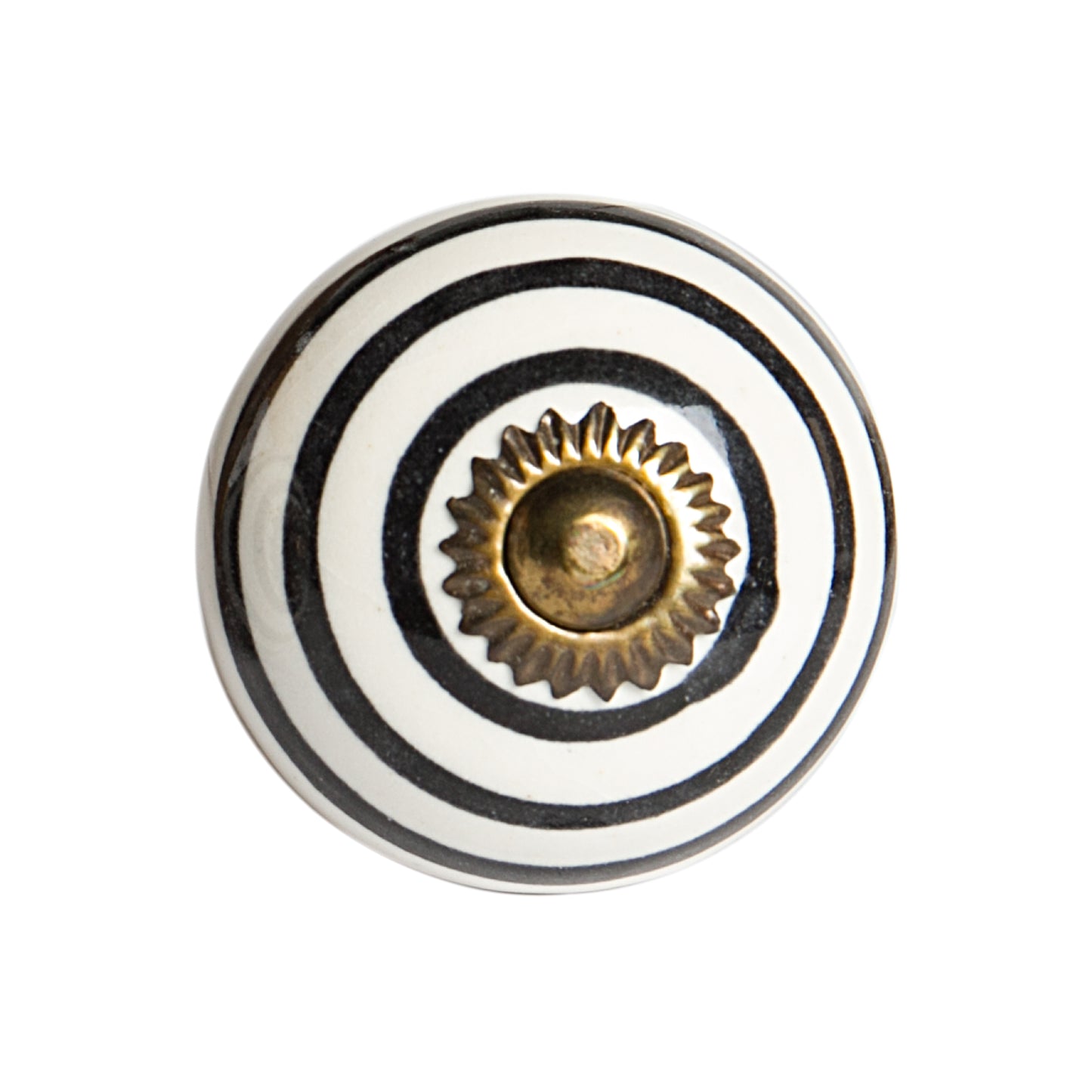 1.5" X 1.5" X 1.5" Ceramic Metal Multicolor 12 Pack Knob-0