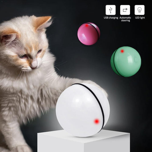 360° Interactive Led Cat Toy Ball-0