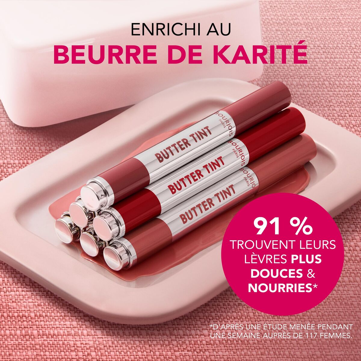 Lipstick Bourjois BUTTER TINT LIP GLAZE 2 g-4