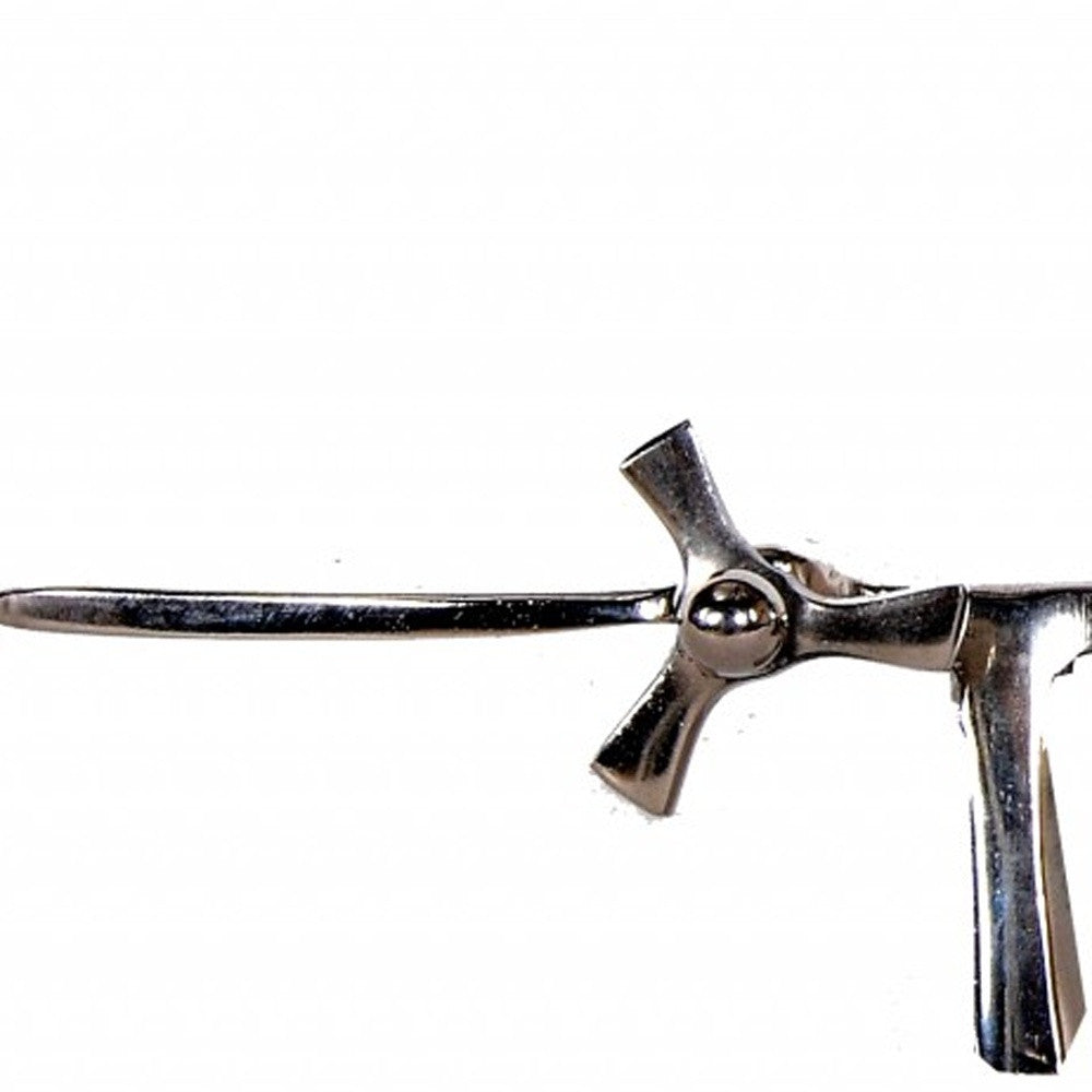 3" Novelty Nickel Metal And Glass Analog Wall Clock-4