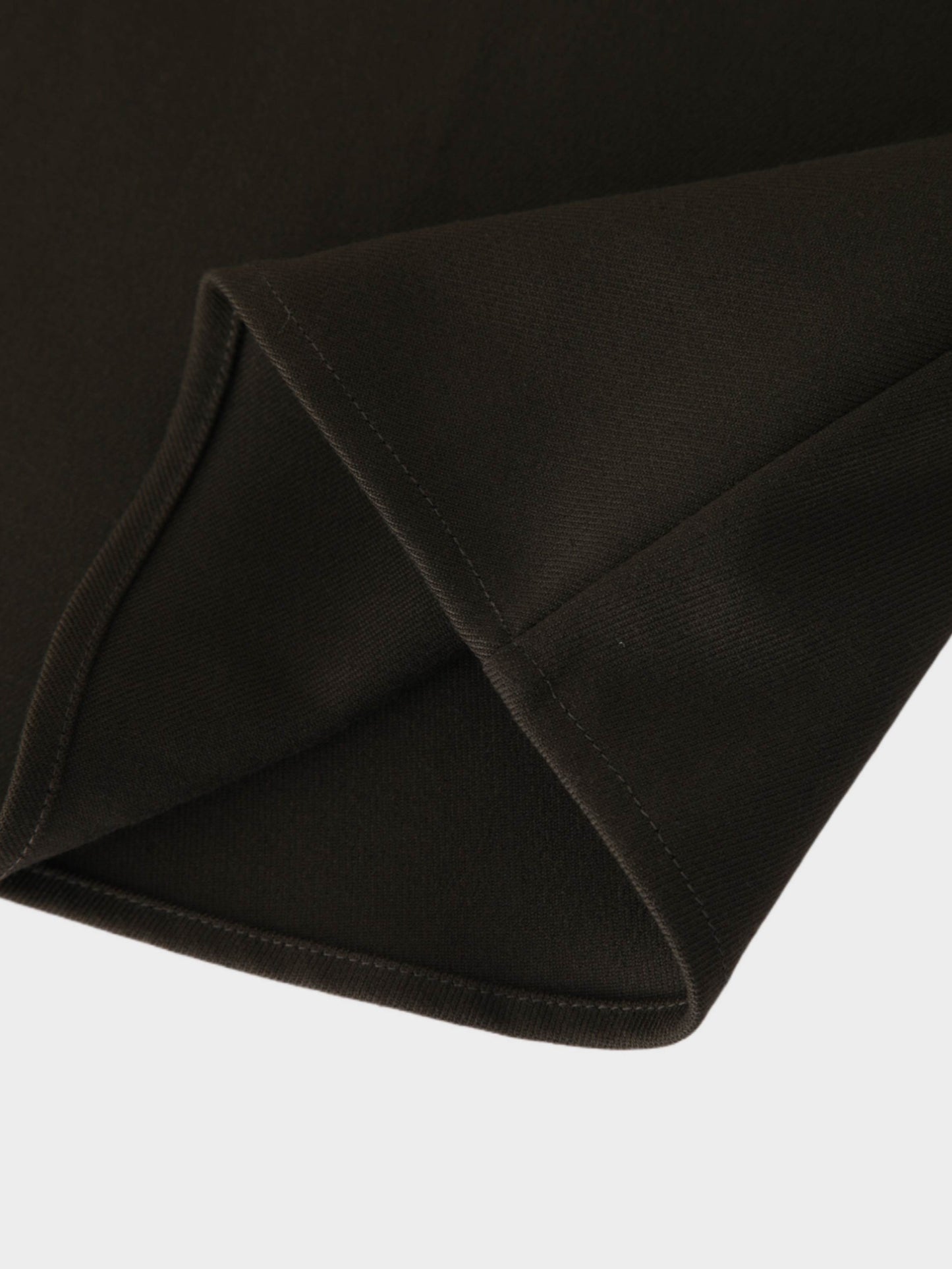 Deep V Skirt-Olive Green-4