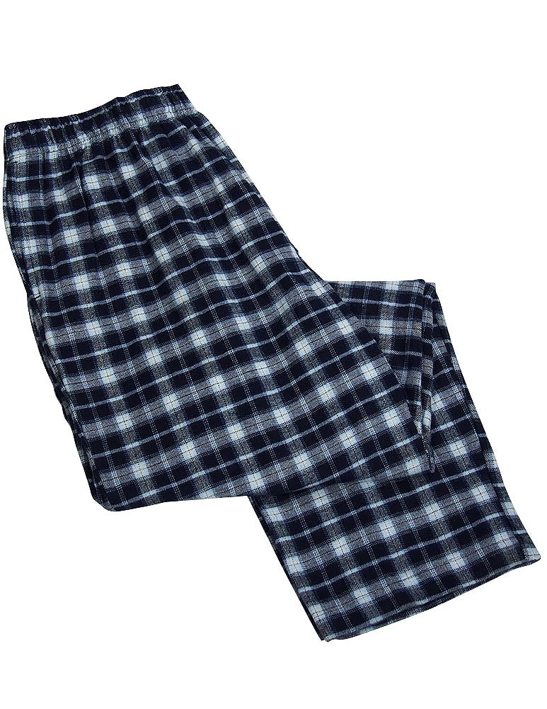 Majestic International Mens Cotton Flannel Sleep Lounge Pajama Pant, 36848-1