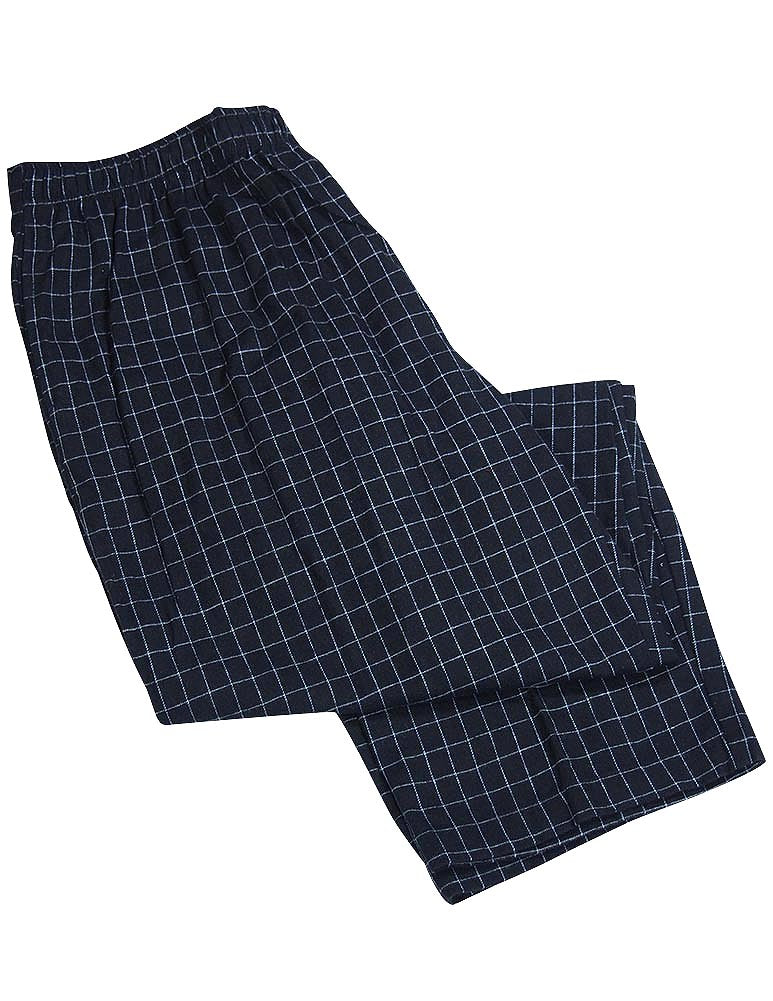 Majestic International Mens Cotton Flannel Sleep Lounge Pajama Pant, 36848-3