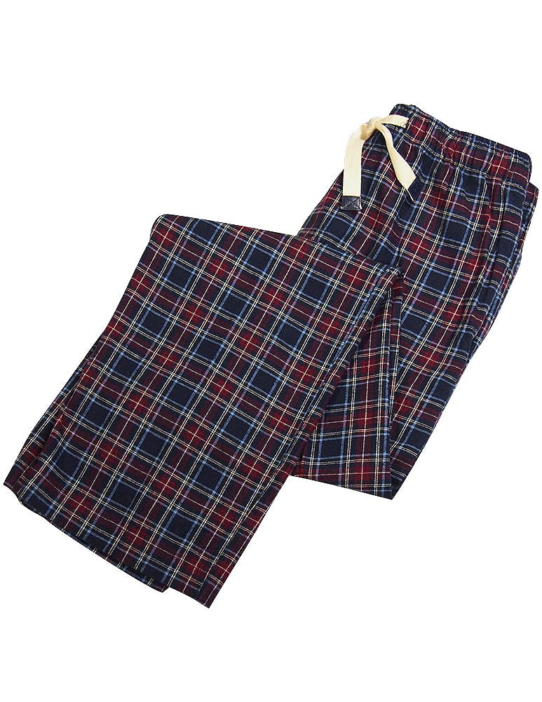 Majestic International Mens Cotton Flannel Sleep Lounge Pajama Pant, 36848-6