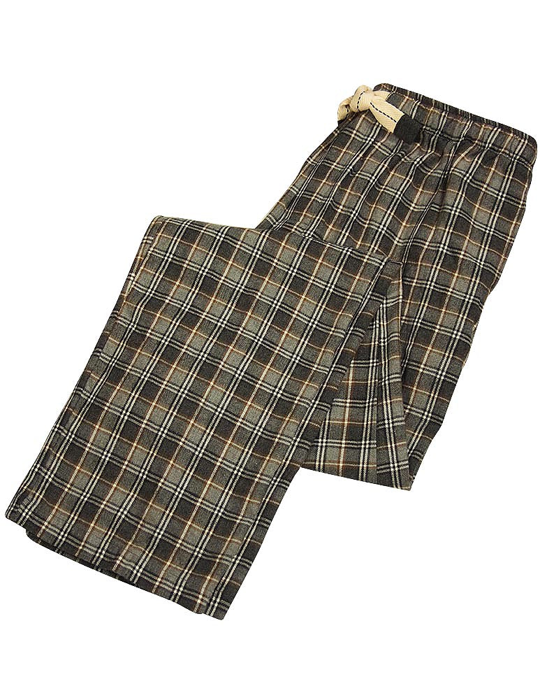Majestic International Mens Cotton Flannel Sleep Lounge Pajama Pant, 36848-9