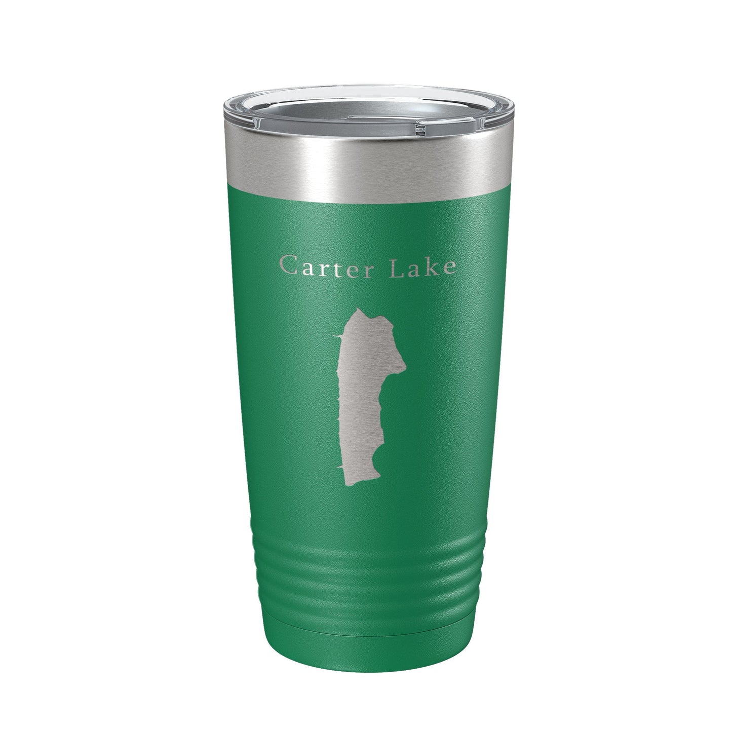 Carter Lake Map Tumbler Travel Mug Insulated Laser Engraved Coffee Cup Colorado 20 oz-9