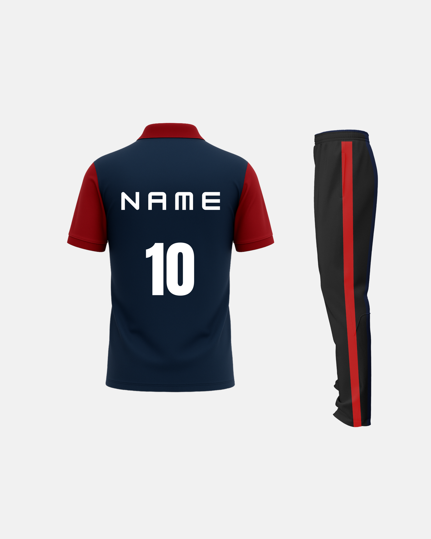 Bolt Custom Team Jersey - Blue/Red-1