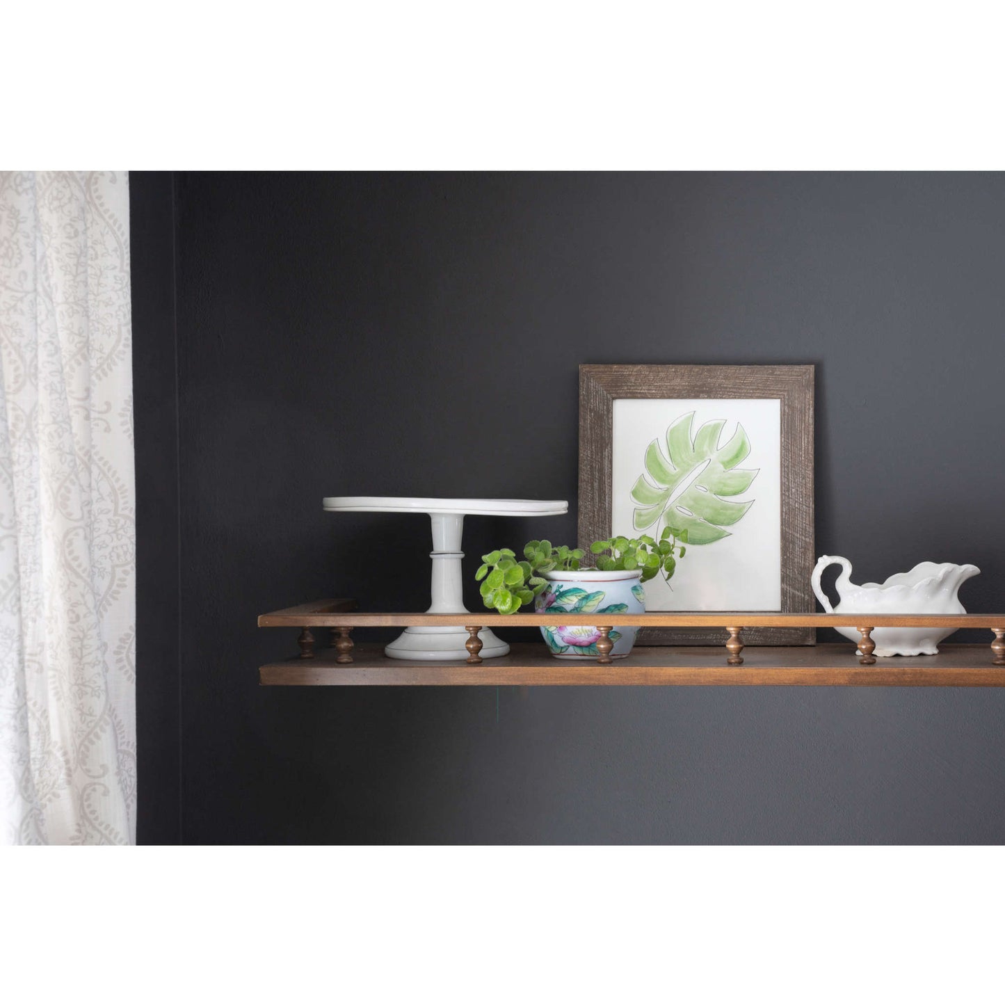 10" x 10" Brown Solid Wood Tabletop Picture Frame-5