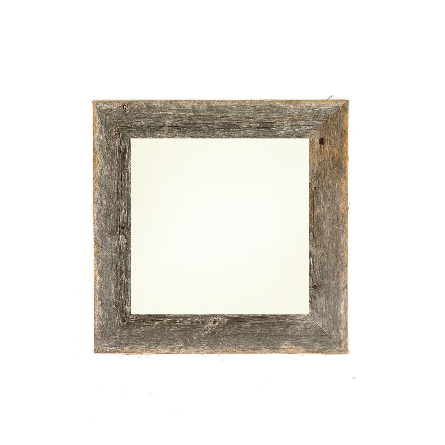 4" x 4" Gray Solid Wood Tabletop Picture Frame-1
