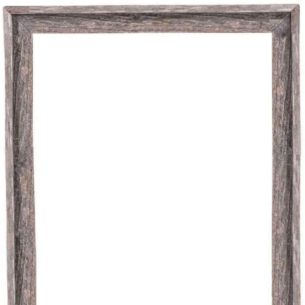 18" x 24" Gray Solid Wood Hanging Picture Frame-3
