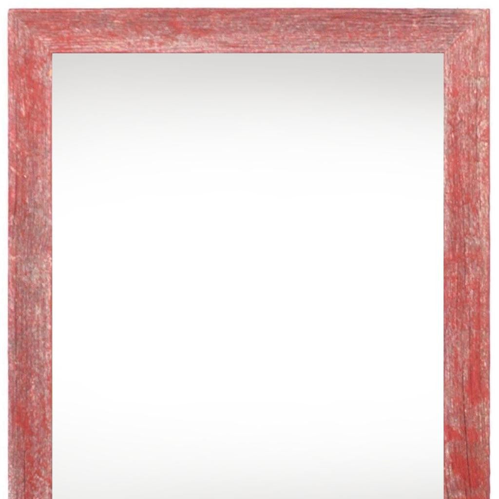 16" x 20" Red Solid Wood Hanging Picture Frame-2
