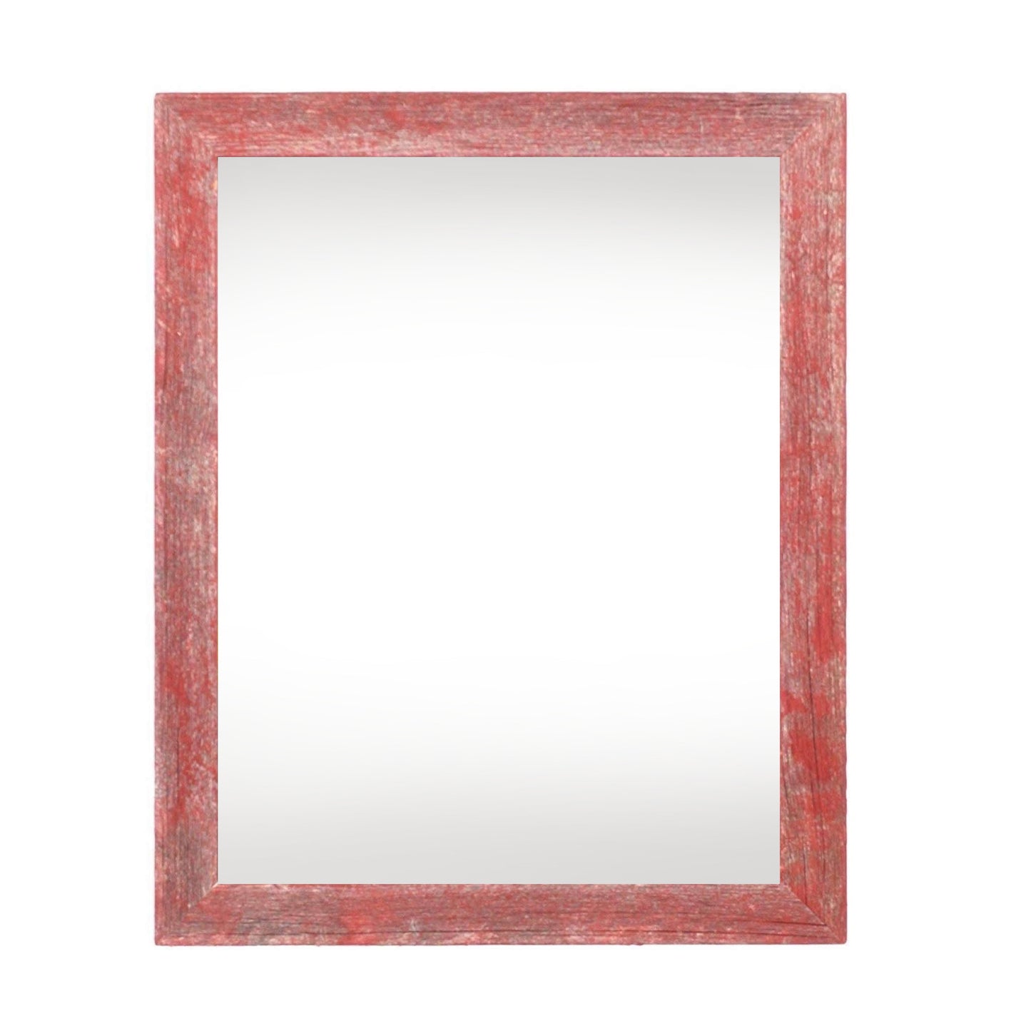 16" x 20" Red Solid Wood Hanging Picture Frame-1