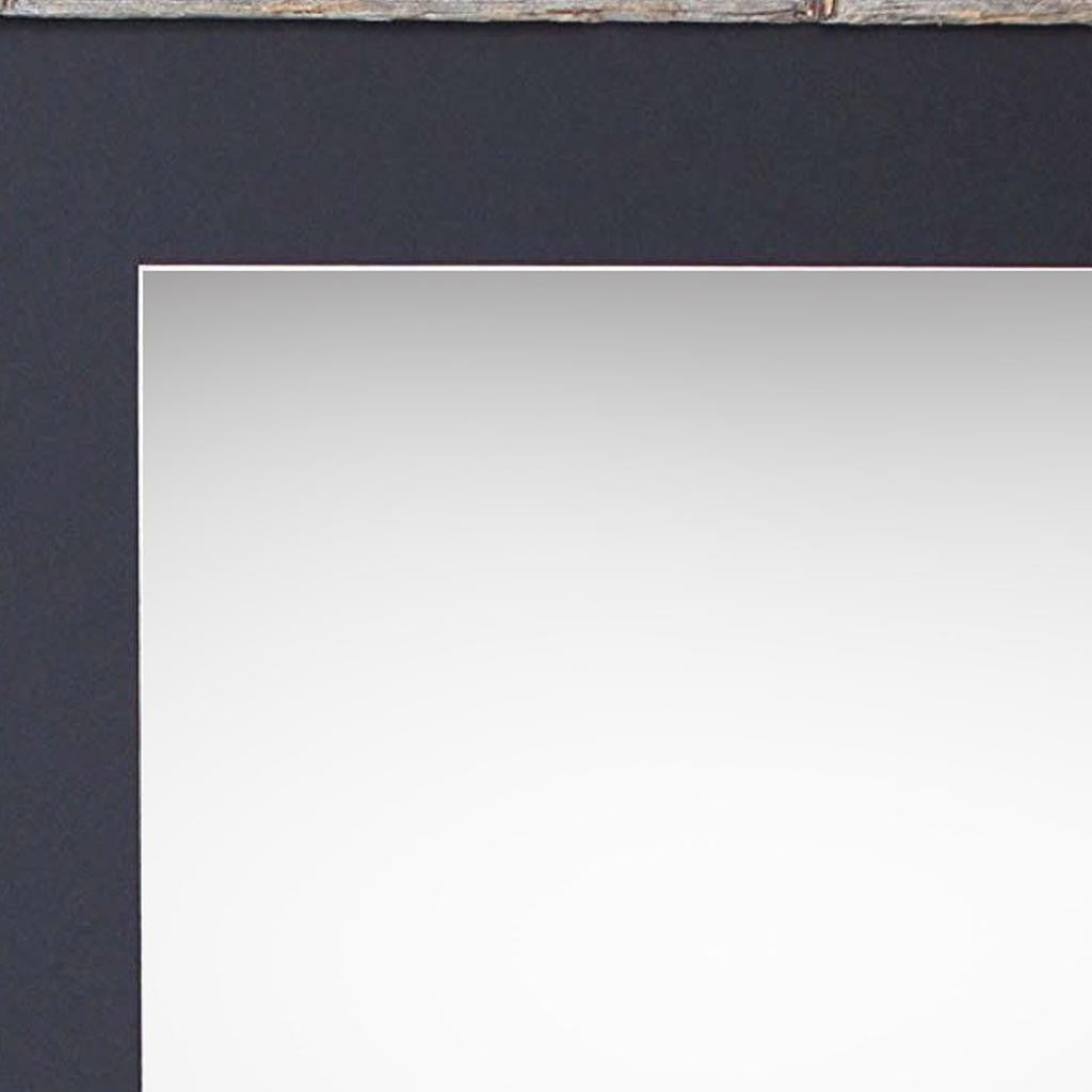 16" x 20" Black Solid Wood Hanging Picture Frame-2