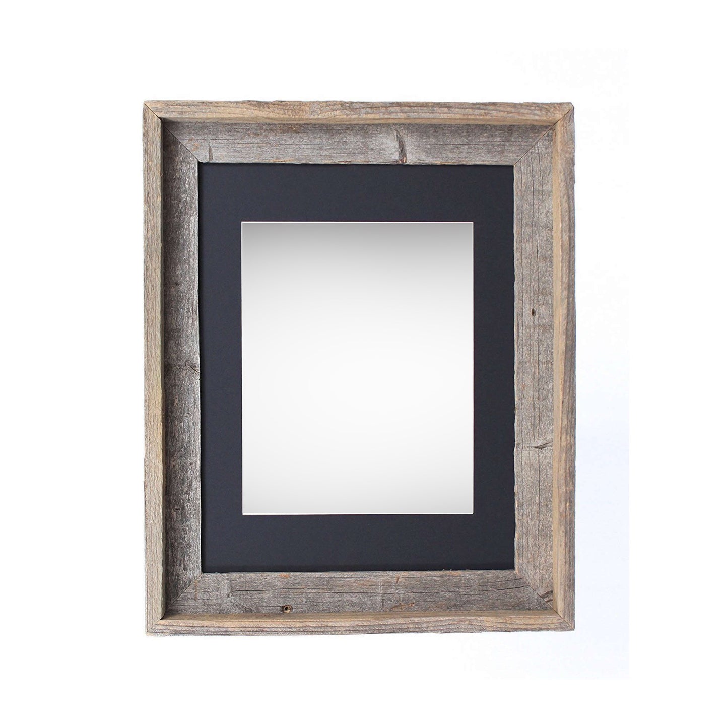 16" x 20" Black Solid Wood Hanging Picture Frame-1