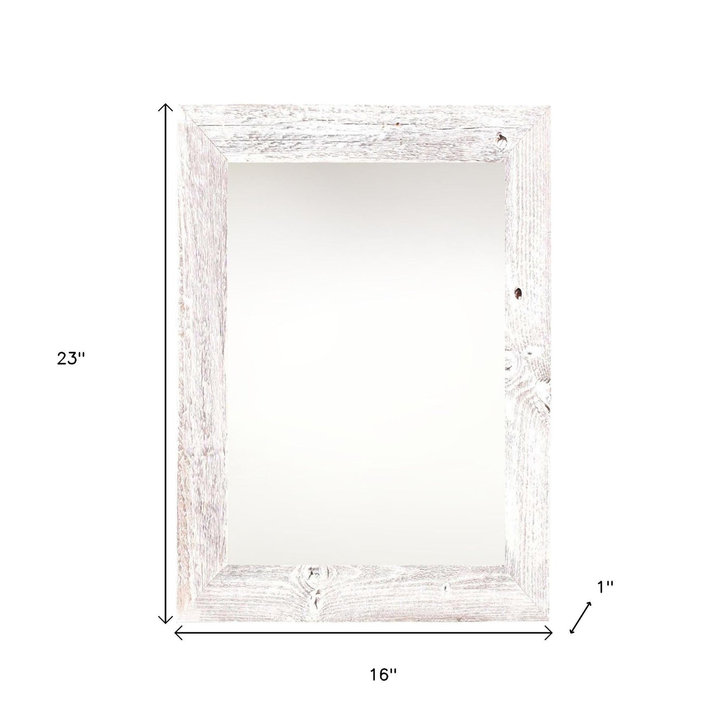 11" x 17" White Solid Wood Hanging Picture Frame-4