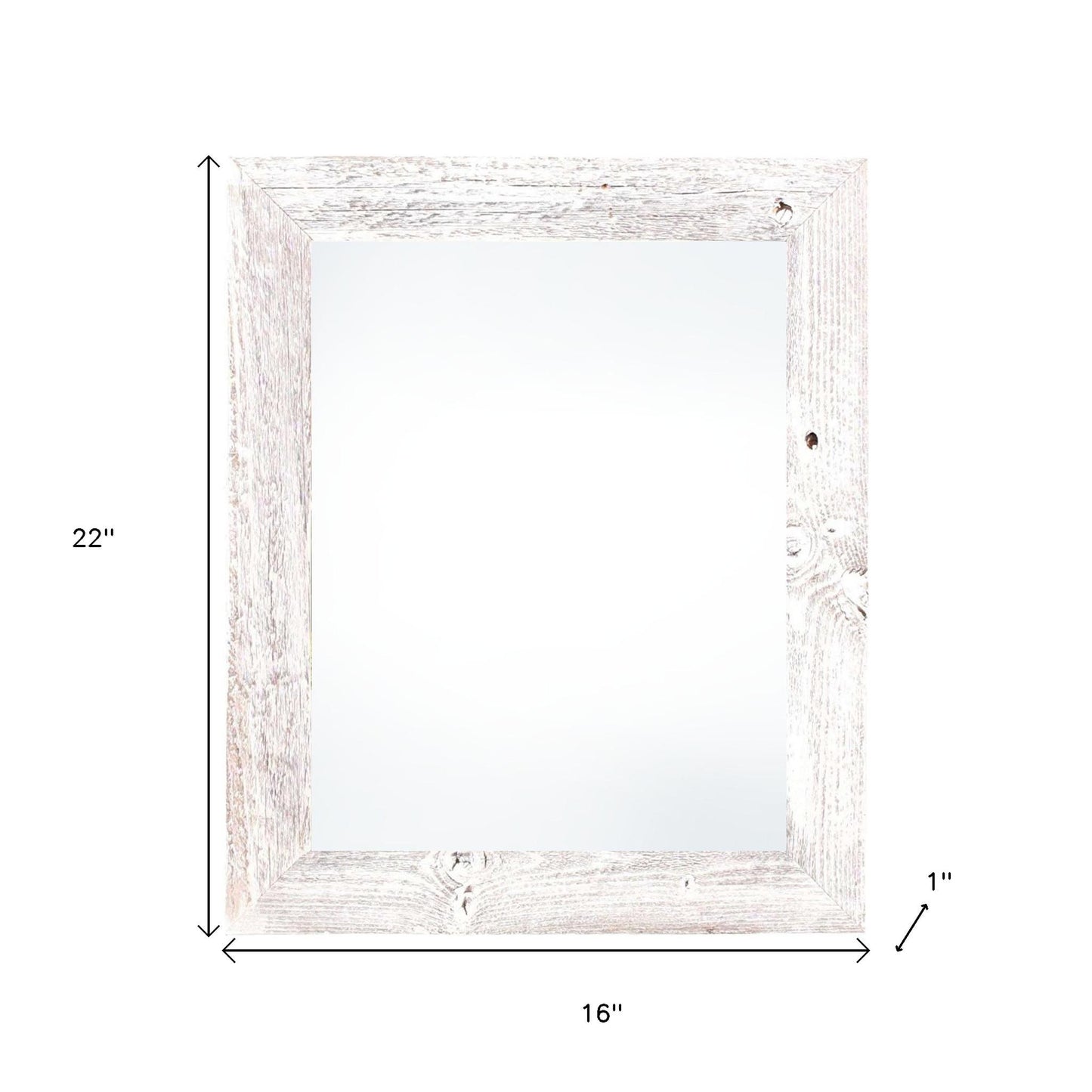 13" x 19" White Solid Wood Hanging Picture Frame-4