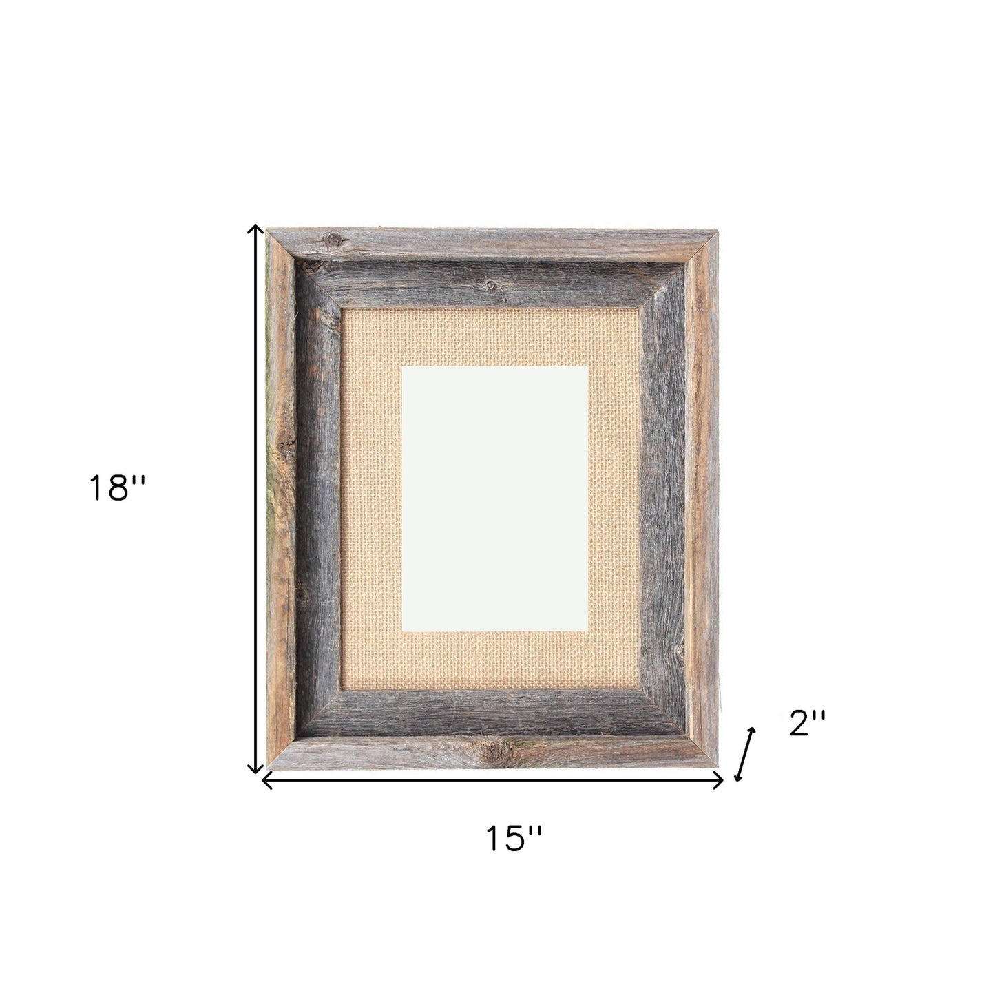 11" x 14" Brown Solid Wood Hanging Picture Frame-7