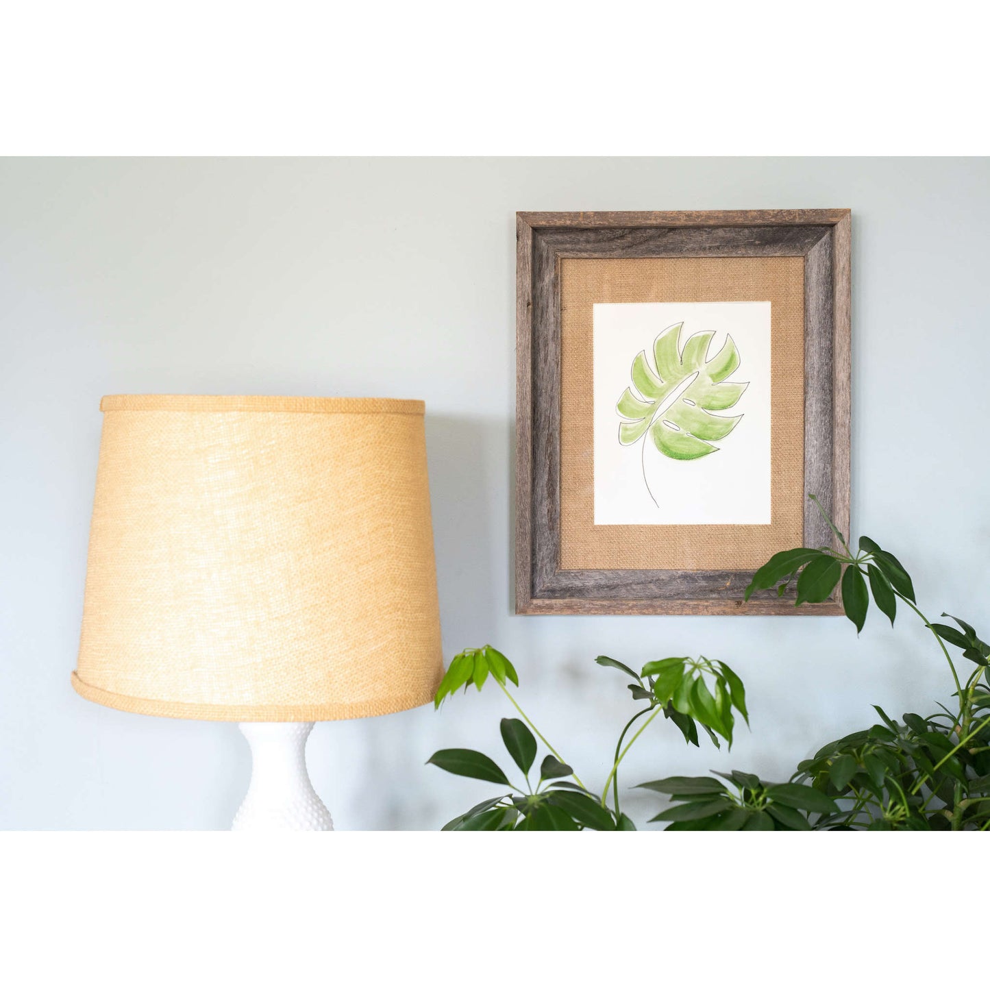 11" x 14" Brown Solid Wood Hanging Picture Frame-6