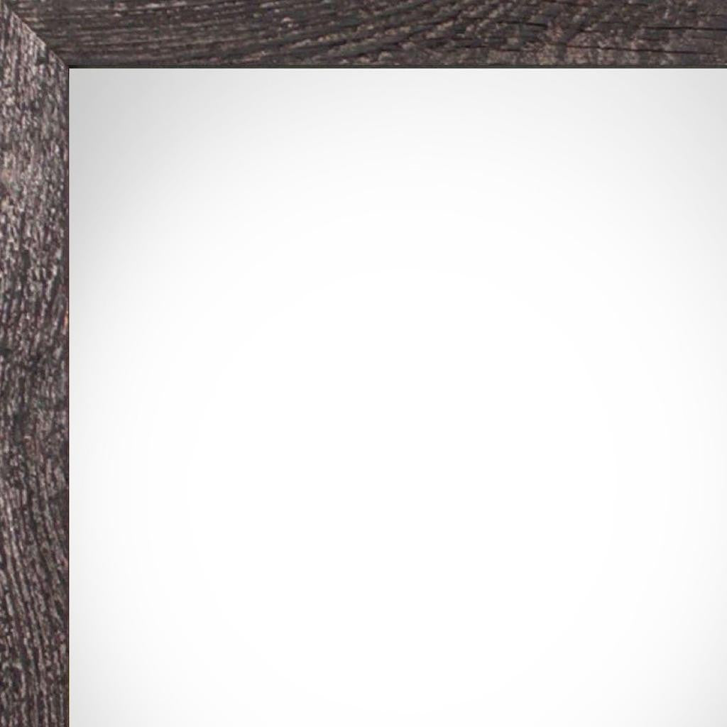 11" x 14" Black Solid Wood Hanging Picture Frame-2