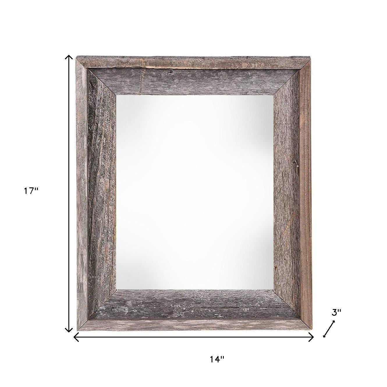 11" x 14" Gray Solid Wood Hanging Picture Frame-6