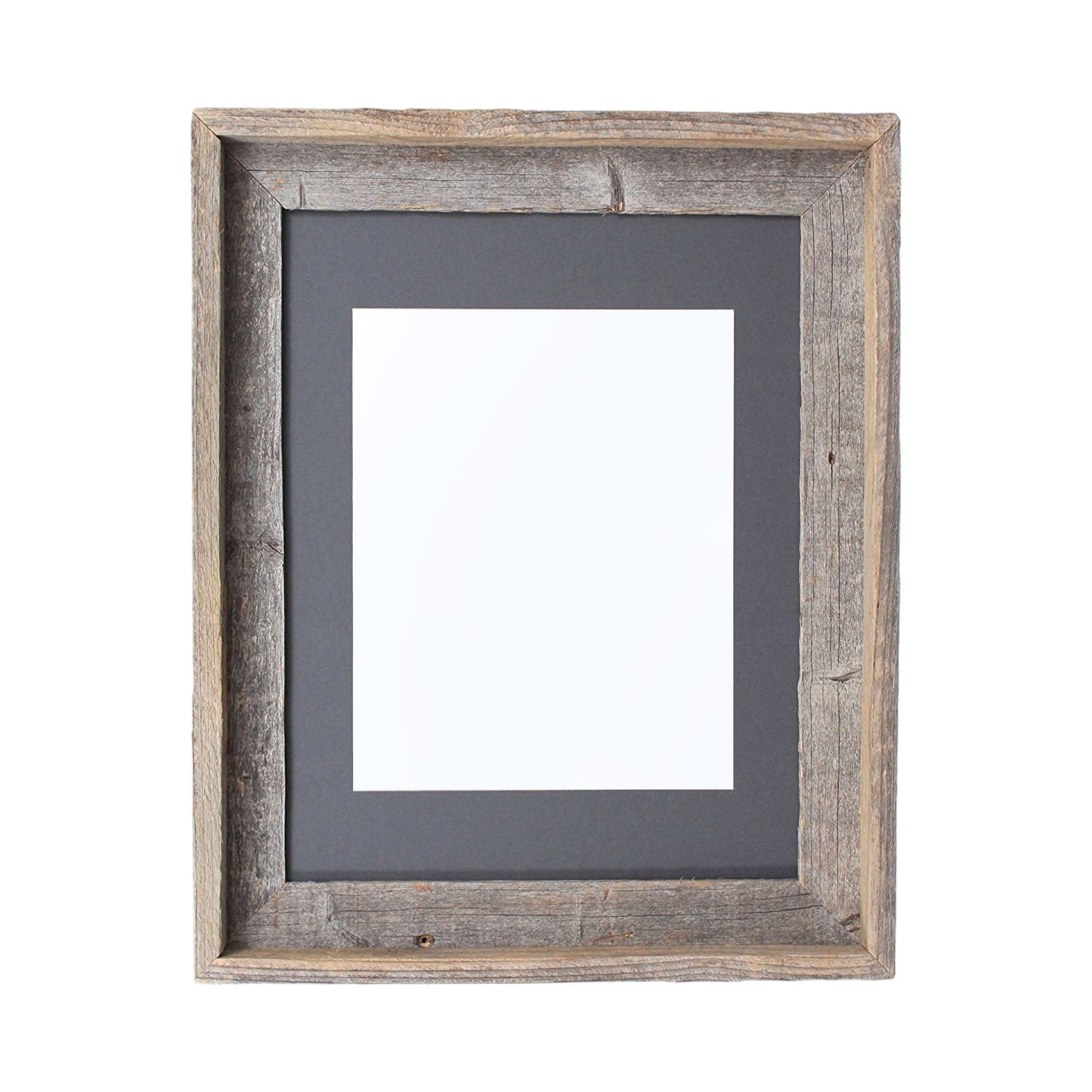 16" x 20" Gray Solid Wood Hanging Picture Frame-0