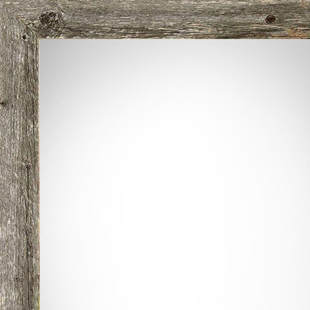 13" x 19" Gray Solid Wood Hanging Picture Frame-3