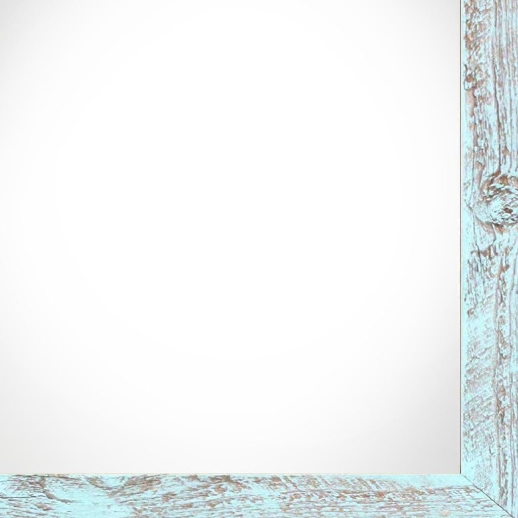 12" x 12" Blue Solid Wood Tabletop Picture Frame-3