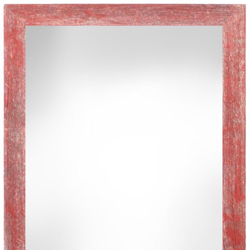 12" x 18" Red Solid Wood Hanging Picture Frame-2
