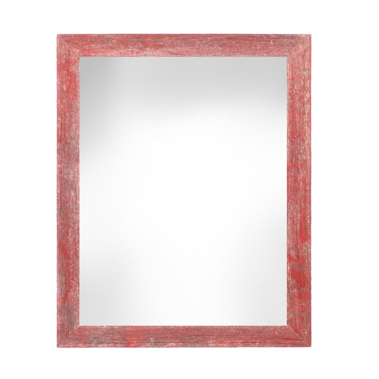 12" x 18" Red Solid Wood Hanging Picture Frame-0