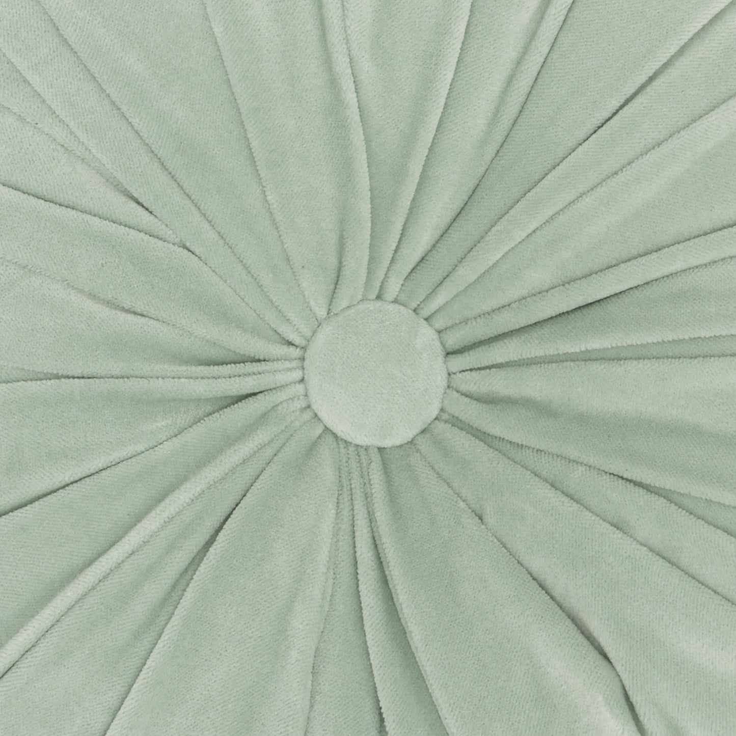 16" X 16" Mint Green Round Velvet-5